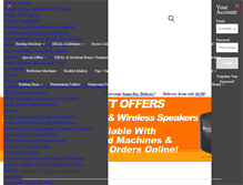 Tablet Screenshot of printfinishingsuperstore.co.uk